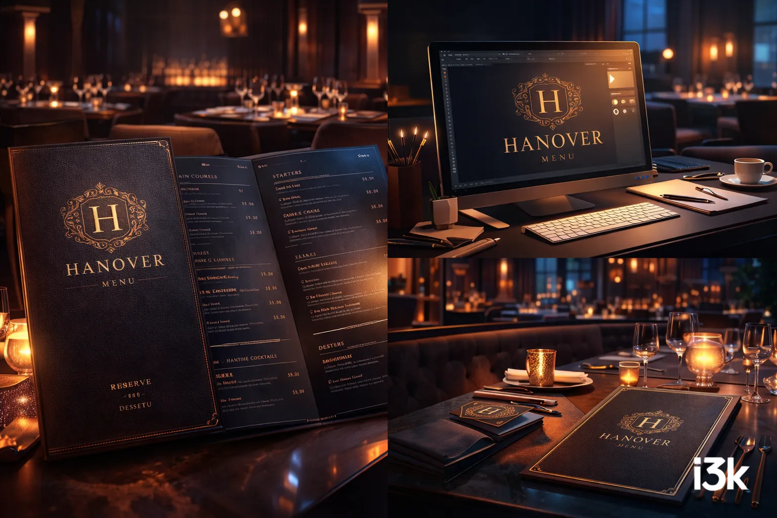 Identità Visiva Catena HoReCa - Branding | i3k Portfolio